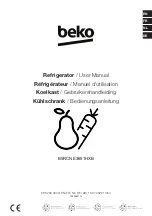 Beko B5RCNE3651HXB User Manual preview