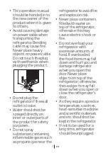 Preview for 8 page of Beko BBBF2410IM User Manual