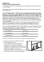 Preview for 8 page of Beko BCFD373 Installation & User'S Instructions