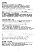 Preview for 12 page of Beko BCFD373 Installation & User'S Instructions