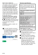 Preview for 10 page of Beko BDFN15420W User Manual