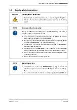 Preview for 17 page of Beko BEKOKAT CC-1200 Installation And Operation Manual