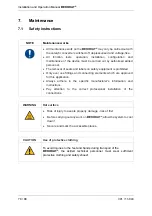 Preview for 78 page of Beko BEKOKAT CC-1200 Installation And Operation Manual