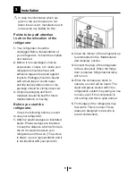 Preview for 11 page of Beko BFBF2412SL User Manual