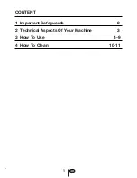 Preview for 3 page of Beko BKS 2123 User Manual