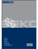 Preview for 37 page of Beko BL 77 Manual