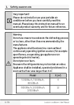 Preview for 6 page of Beko BP207C User Manual