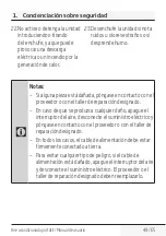 Preview for 49 page of Beko BP207C User Manual