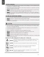 Preview for 5 page of Beko BSWOA 090 User Manual