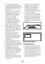 Preview for 8 page of Beko BVF290PX User Manual