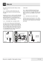 Preview for 27 page of Beko BWI45S1D-242 User Manual