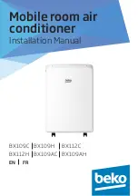 Preview for 1 page of Beko BX 109 AC Installation Manual