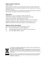 Preview for 4 page of Beko CBI 7700 HCA User Manual