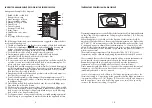 Preview for 6 page of Beko CDA 554 Installation, Operation & Food Storage Instructions