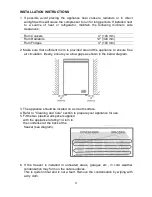 Preview for 5 page of Beko CF1300APW Operating Instructions Manual