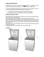 Preview for 8 page of Beko CF374W Operating Instructions Manual