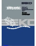 Preview for 1 page of Beko CF6004AP Installation & Operating Instructions Manual