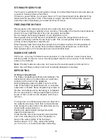 Preview for 11 page of Beko CF6004AP Installation & Operating Instructions Manual