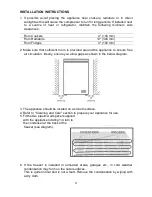 Preview for 5 page of Beko CFA1300W Operating Instructions Manual