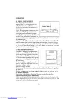 Preview for 13 page of Beko CGA963 Manual