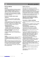 Preview for 26 page of Beko CHA 33100X Instructions For Use Manual