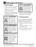 Preview for 39 page of Beko CHG7402X User Manual