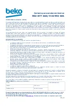 Preview for 38 page of Beko CJB 5103 W User Manual