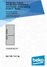 Preview for 1 page of Beko CN366E40ZXP Instructions Of Use