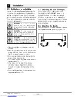 Preview for 8 page of Beko CNE520EE0ZGB User Manual