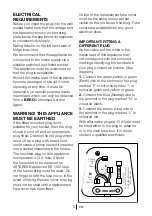 Preview for 6 page of Beko COOL54FS Installation, Operation & Food Storage Instructions