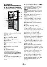 Preview for 16 page of Beko COOL54FS Installation, Operation & Food Storage Instructions