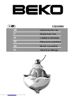 Beko CS 238020 Instructions For Use Manual preview