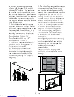 Preview for 9 page of Beko CS 5834APS Installation, Operation  And Food Storage Instructions