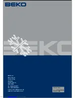 Preview for 25 page of Beko CS 5834APS Installation, Operation  And Food Storage Instructions