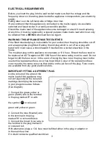 Preview for 4 page of Beko CS5342APW Installation, Operation & Food Storage Instructions