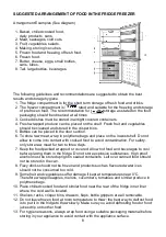 Preview for 9 page of Beko CS5342APW Installation, Operation & Food Storage Instructions