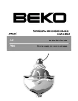 Beko CSK34000 Instructions For Use Manual preview