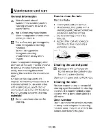 Preview for 20 page of Beko CSS 66001 G Manual