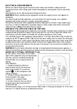 Preview for 6 page of Beko CSTM3546 Instructions For Use Manual