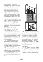 Preview for 12 page of Beko CXF525 W Manual