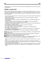 Preview for 5 page of Beko D 8300 SM Instruction Manual