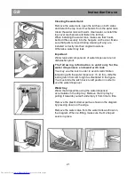 Preview for 27 page of Beko DBKEN386WD+ Instructions For Use Manual