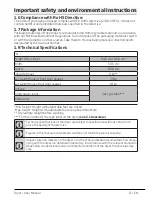 Preview for 11 page of Beko DCB 93166 B User Manual