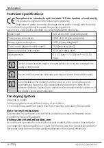 Preview for 10 page of Beko DFS05C10W User Manual