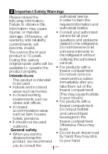 Preview for 5 page of Beko DN136110 User Manual