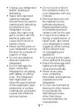 Preview for 6 page of Beko DN136110 User Manual