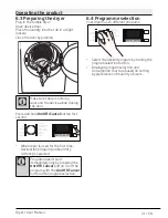 Preview for 21 page of Beko DPH 8756 W User Manual