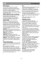 Preview for 30 page of Beko DSA240K20X Manual