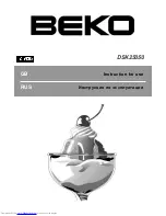 Preview for 1 page of Beko DSK25050 Instructions For Use Manual