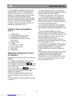 Preview for 10 page of Beko DSK25050 Instructions For Use Manual